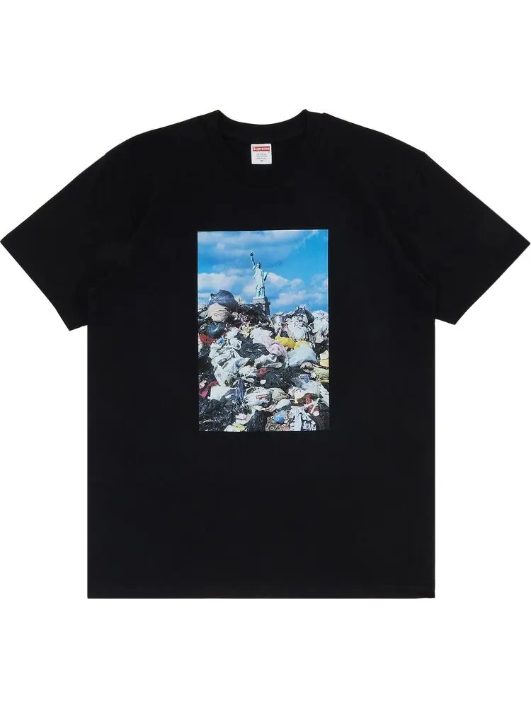Футболка Supreme Trash Tee 'Black' — изображение 1 из 3, черный