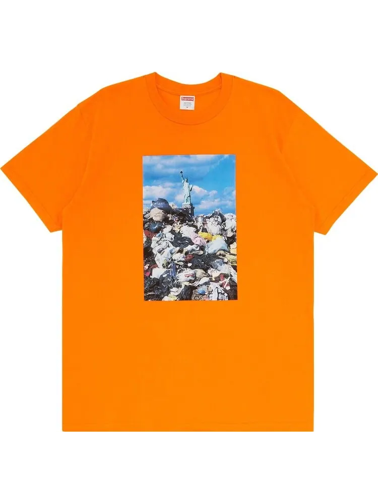 Футболка Supreme Trash Tee 'Orange' — изображение 1 из 3, оранжевый