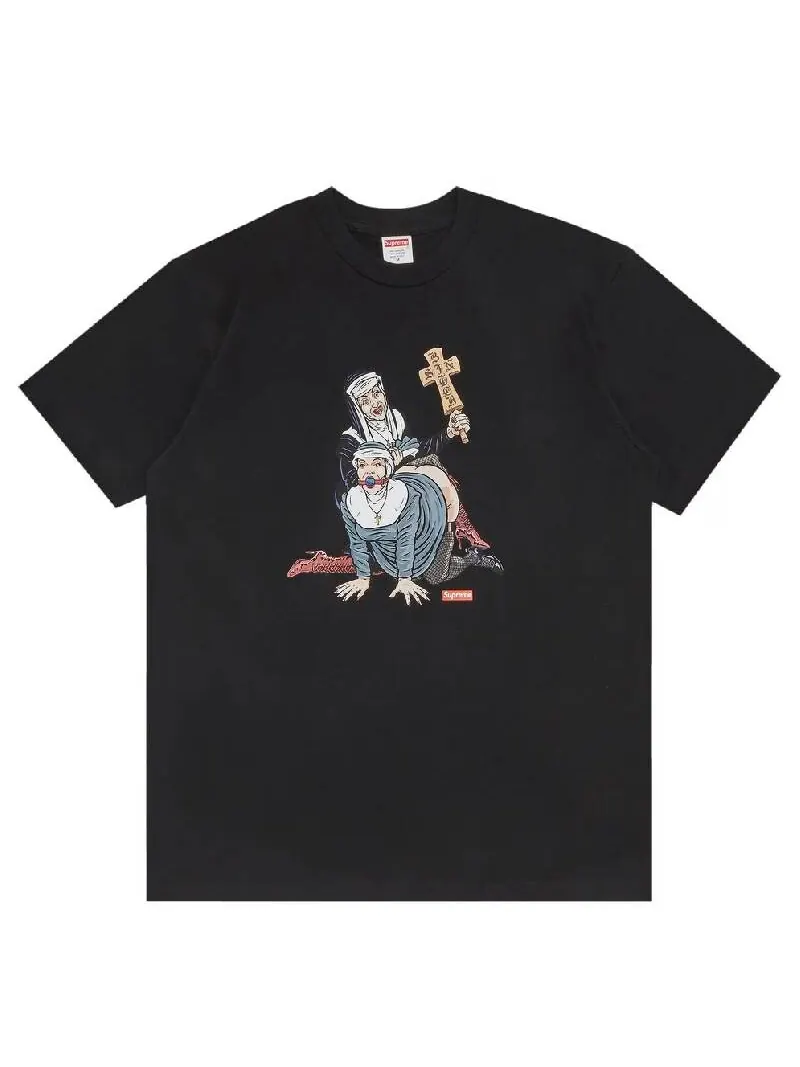 Футболка Supreme Nuns Tee — изображение 1 из 3, черный