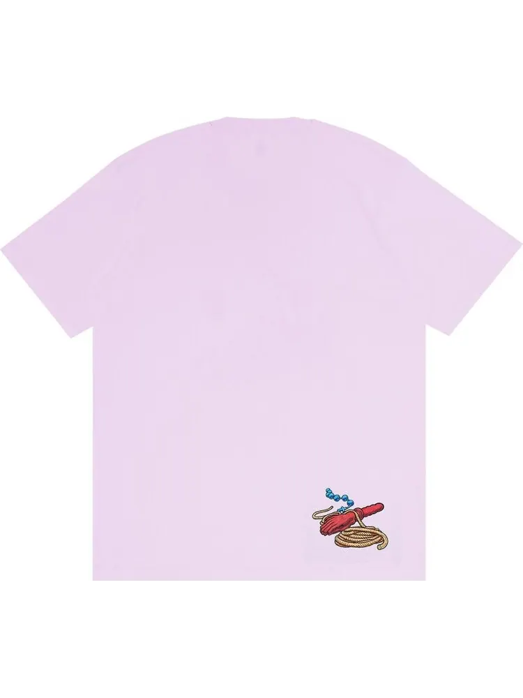 Футболка Supreme Nuns Tee 'Light Purple' — изображение 2 из 2, фиолетовый
