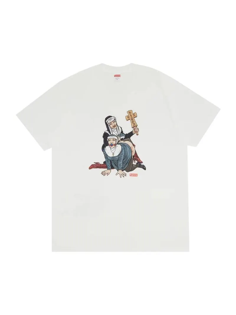 Футболка Supreme Nuns Tee — изображение 1 из 3, белый