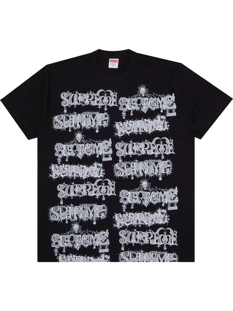 Футболка Supreme Wombat Tee 'Black' — изображение 1 из 3, черный