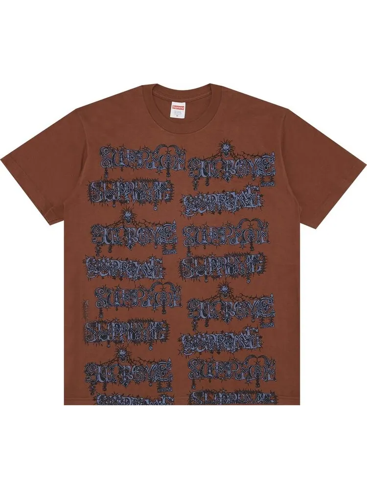 Футболка Supreme Wombat Tee 'Brown' — изображение 1 из 3, коричневый