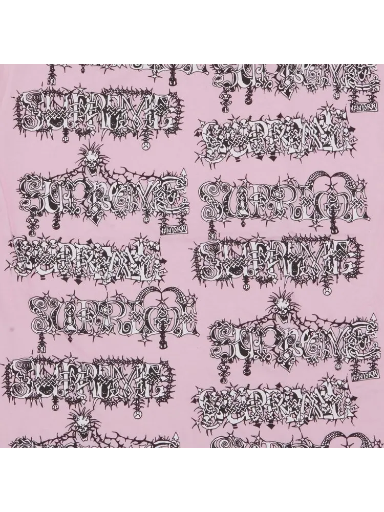 Футболка Supreme Wombat Tee 'Light Pink' — изображение 3 из 3, розовый