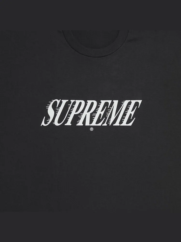 Футболка Supreme Slap Shot Tee 'Black' — изображение 3 из 3, черный