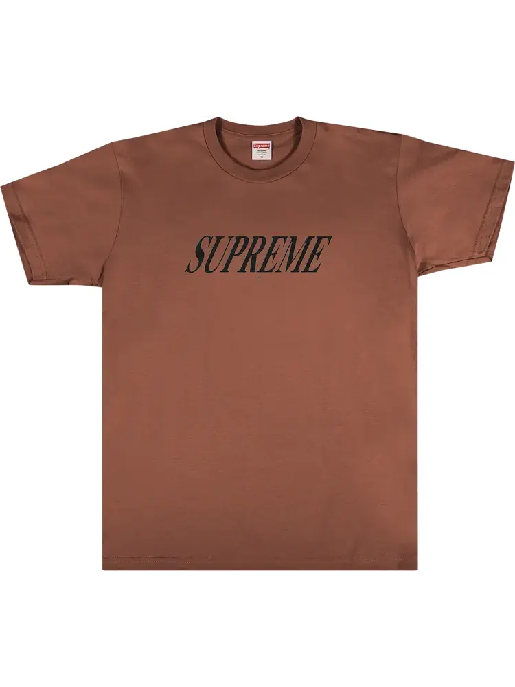 Футболка Supreme Slap Shot Tee 'Brown' — изображение 1 из 1, коричневый