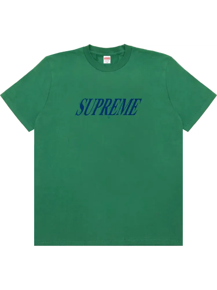 Футболка Supreme Slap Shot Tee 'Green' — изображение 1 из 1, зеленый