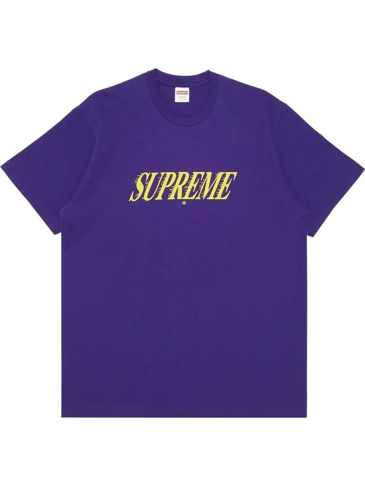 Футболка Supreme Slap Shot Tee 'Purple' — изображение 1 из 3, фиолетовый