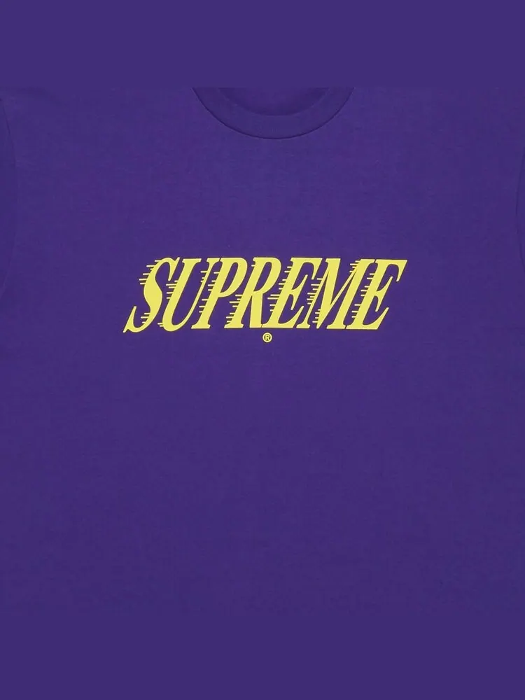 Футболка Supreme Slap Shot Tee 'Purple' — изображение 3 из 3, фиолетовый