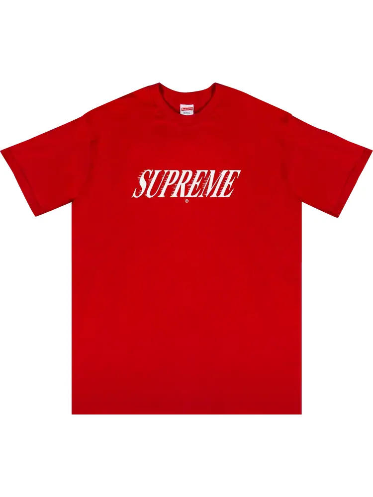 Футболка Supreme Slap Shot Tee 'Red' — изображение 1 из 1, красный