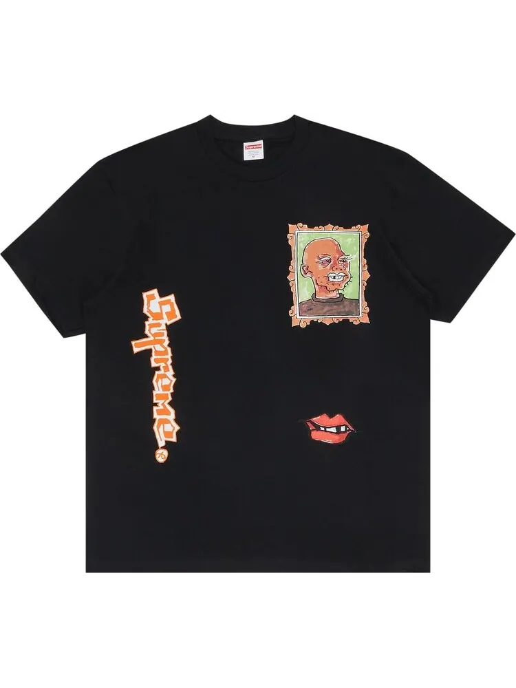Футболка Supreme Gonz Portrait Tee 'Black' — изображение 1 из 3, черный