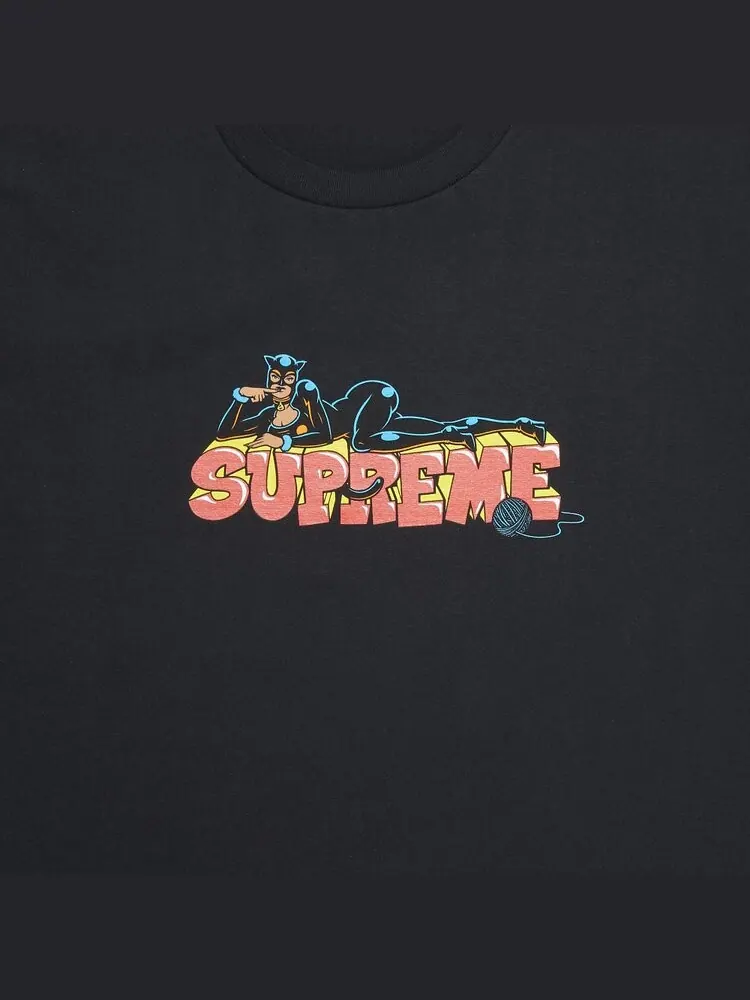 Футболка Supreme Catwoman Tee 'Black' — изображение 3 из 3, черный