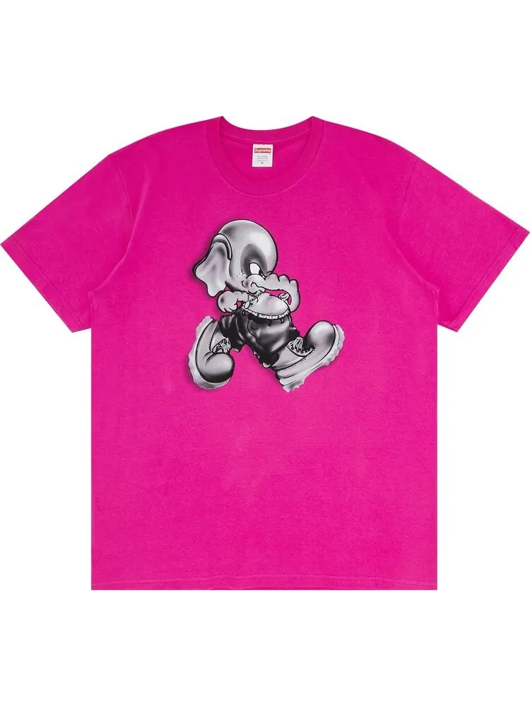 Футболка Supreme Elephant Tee 'Magenta' — изображение 1 из 3, розовый