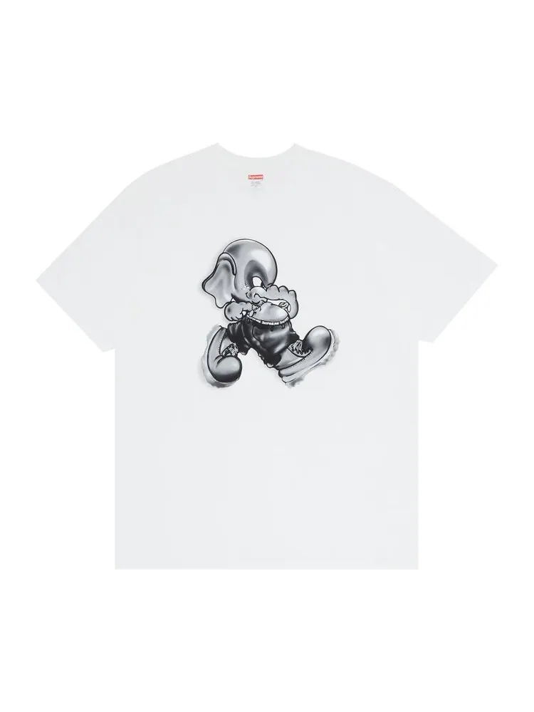 Футболка Supreme Elephant Tee 'White' — изображение 1 из 3, белый