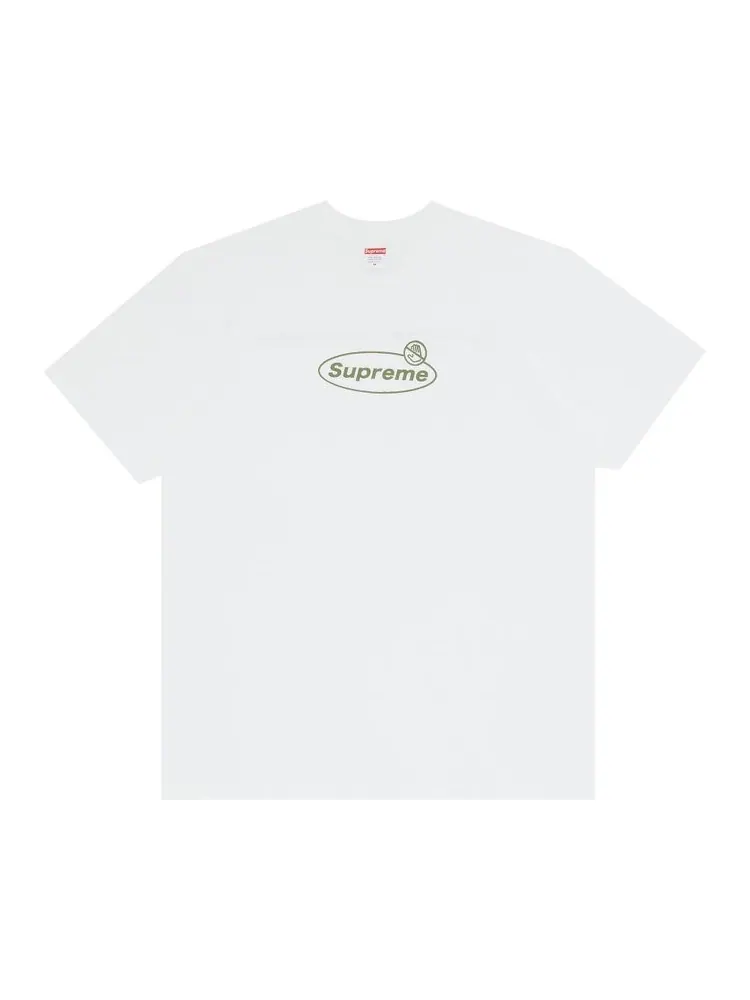 Футболка Supreme Warning Tee 'White' — изображение 1 из 3, белый