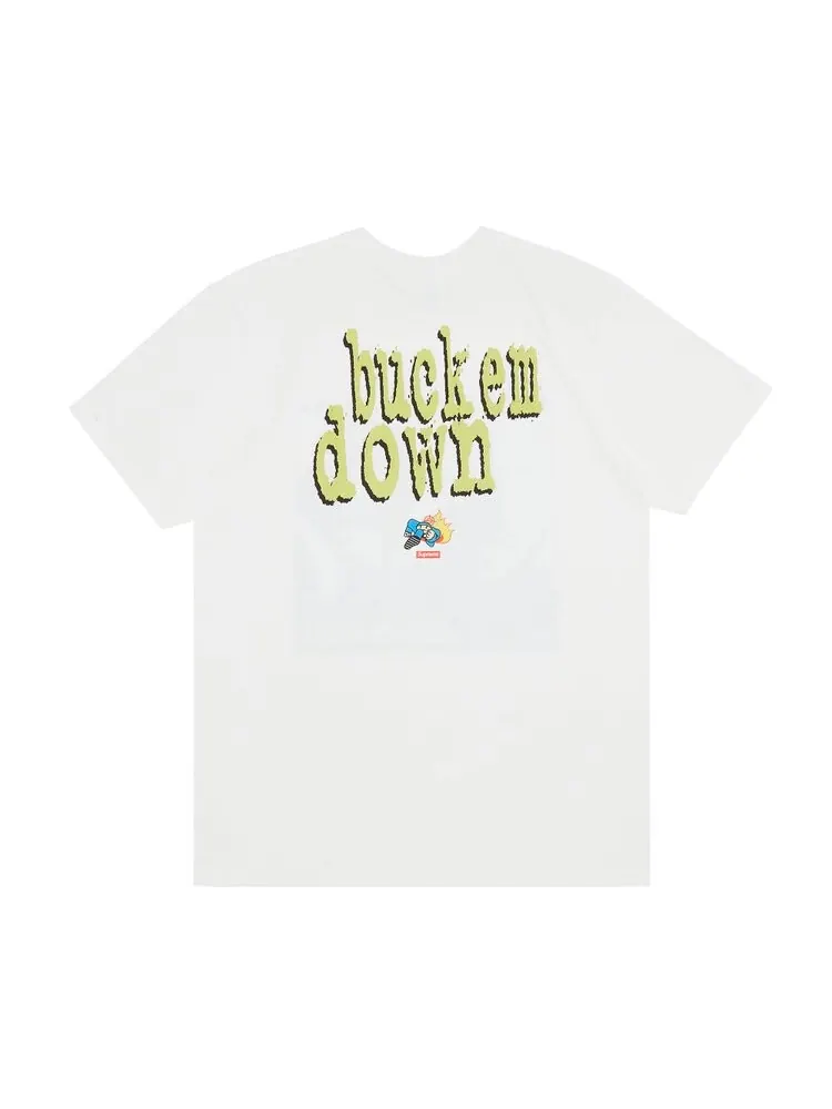 Футболка Supreme Enta Da Stage Tee 'White' — изображение 2 из 3, белый
