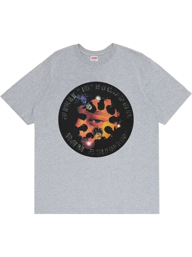 Футболка Supreme Dah Shinin' Tee 'Heather Grey' — изображение 1 из 1, серый