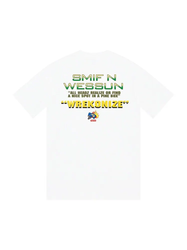 Футболка Supreme Dah Shinin' Tee 'White' — изображение 2 из 2, белый