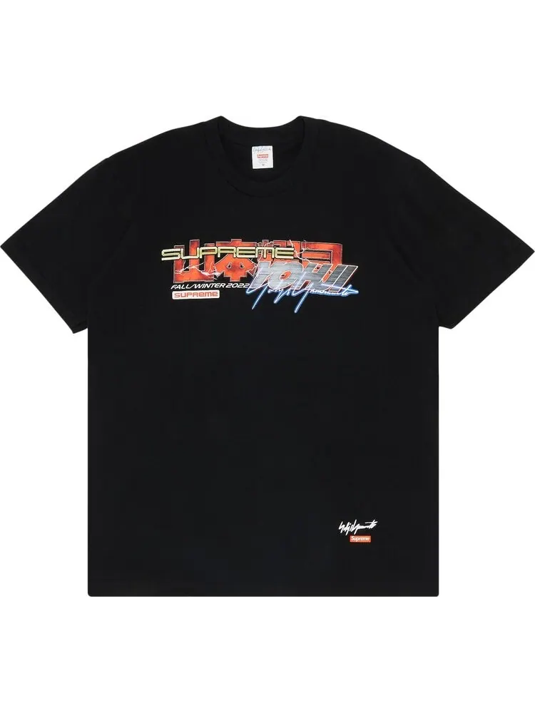 Футболка Supreme x Yohji Yamamoto x TEKKEN Tee 'Black' — изображение 1 из 3, черный