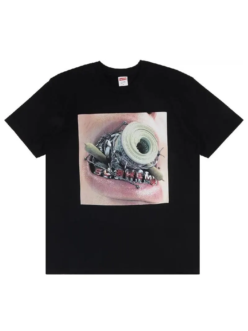 Футболка Supreme Braces Tee — изображение 1 из 3, черный