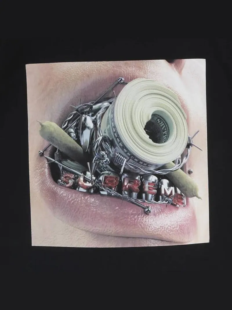 Футболка Supreme Braces Tee — изображение 3 из 3, черный