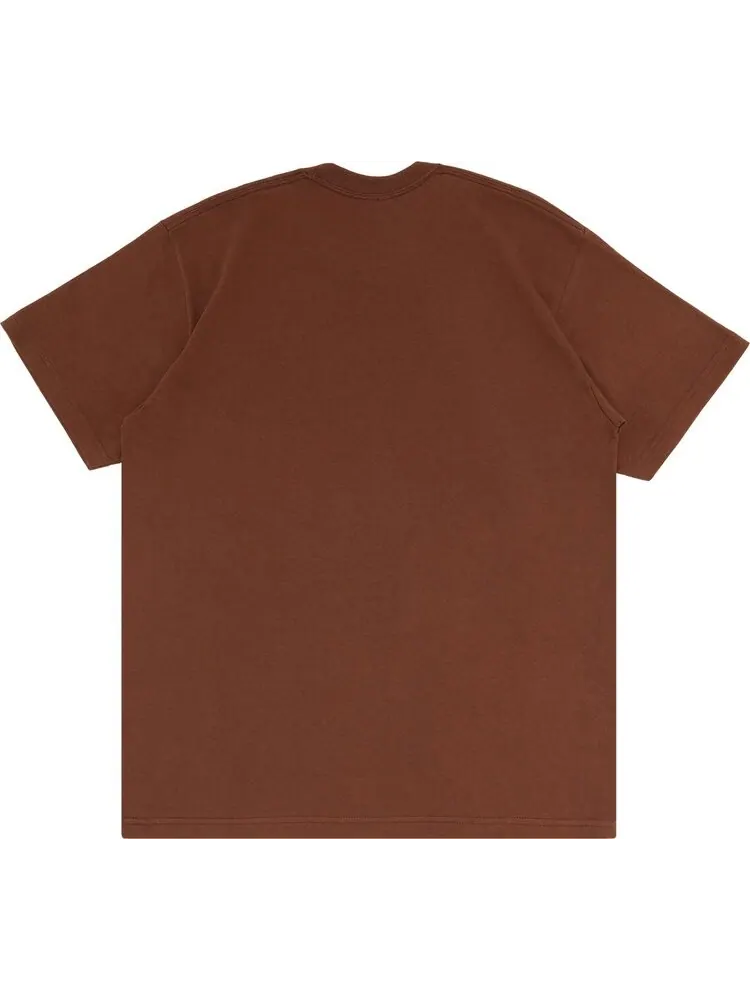Футболка Supreme Braces Tee 'Brown' — изображение 2 из 3, коричневый
