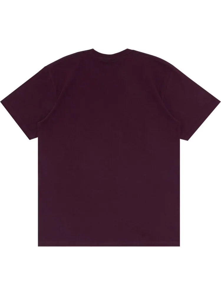 Футболка Supreme Braces Tee 'Eggplant' — изображение 2 из 3, фиолетовый