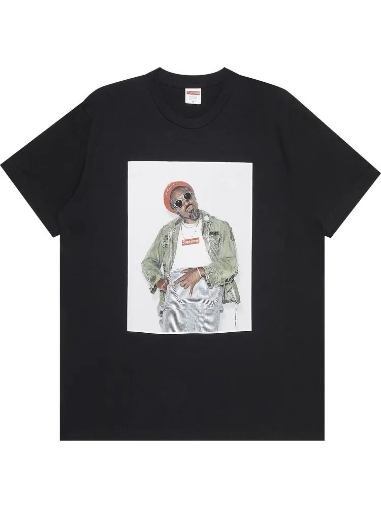 Футболка Supreme André 3000 Tee 'Black' — изображение 1 из 3, черный