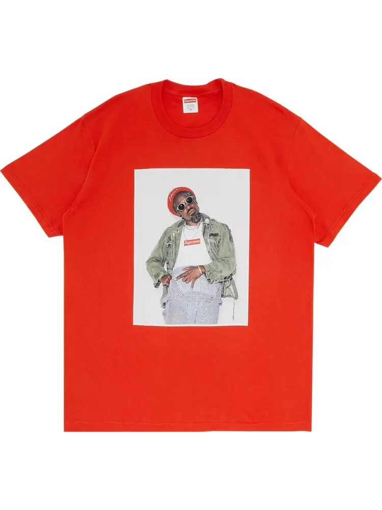 Футболка Supreme André 3000 Tee 'Tomato' — изображение 1 из 3, оранжевый