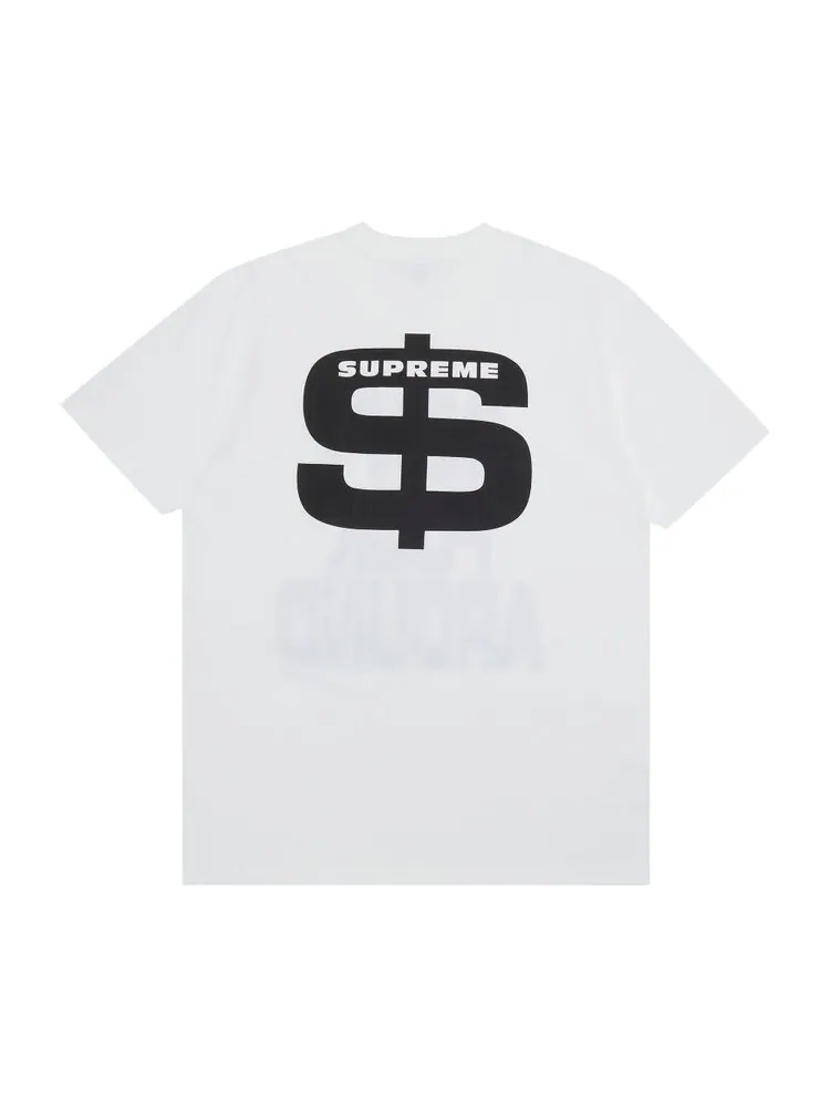 Футболка Supreme Don't f*ck Around Tee 'White' — изображение 2 из 3, белый