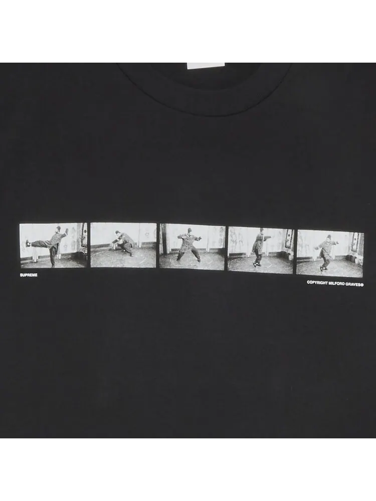 Футболка Supreme Milford Graves Tee 'Black' — изображение 3 из 3, черный