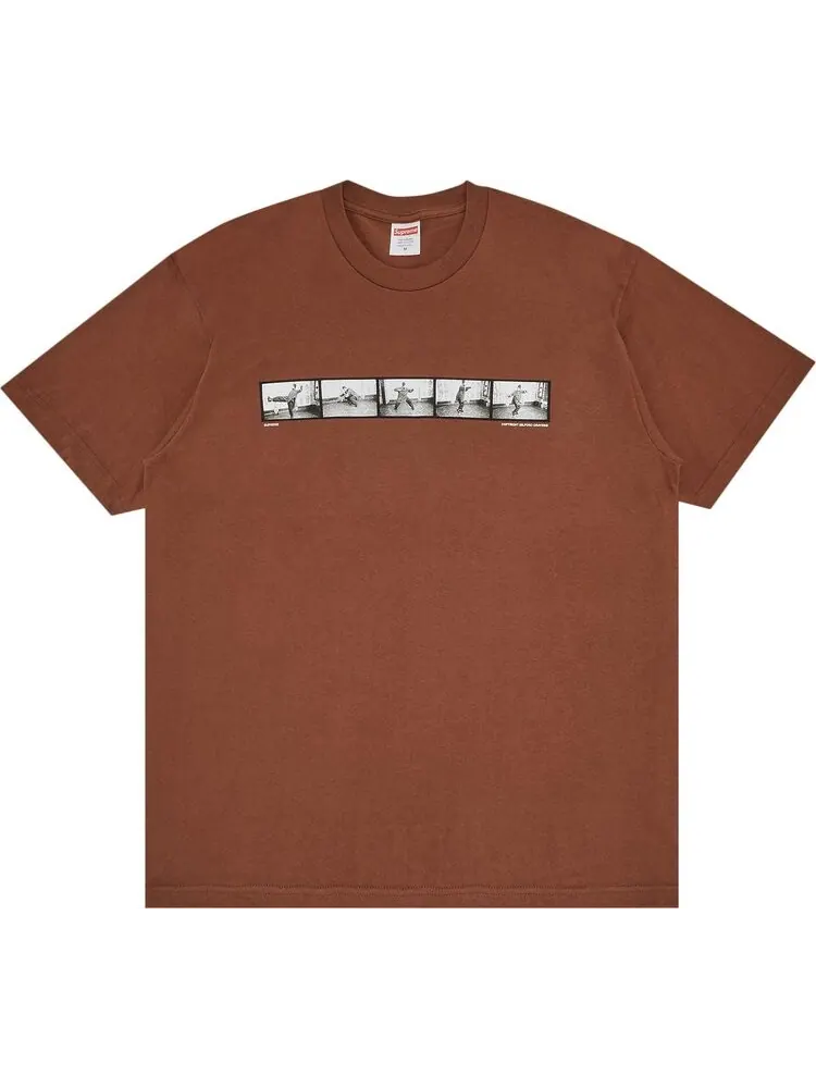 Футболка Supreme Milford Graves Tee 'Brown' — изображение 1 из 3, коричневый