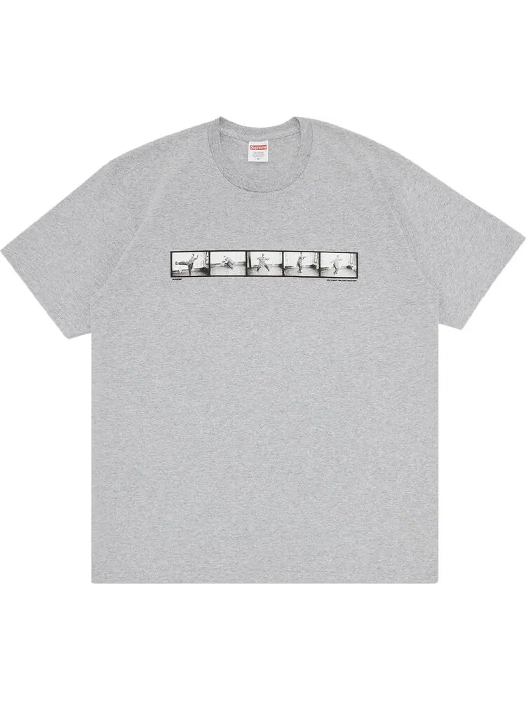 Футболка Supreme Milford Graves Tee 'Heather Grey' — изображение 1 из 3, серый