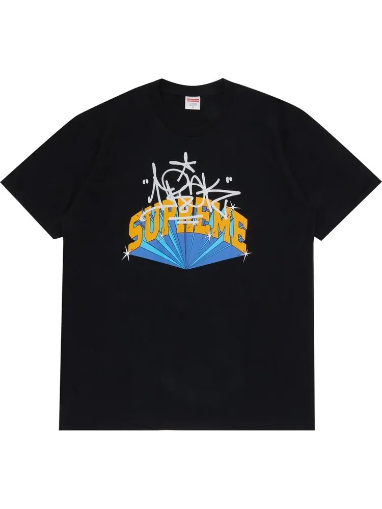 Футболка Supreme x IRAK Arc Tee 'Black' — изображение 1 из 3, черный