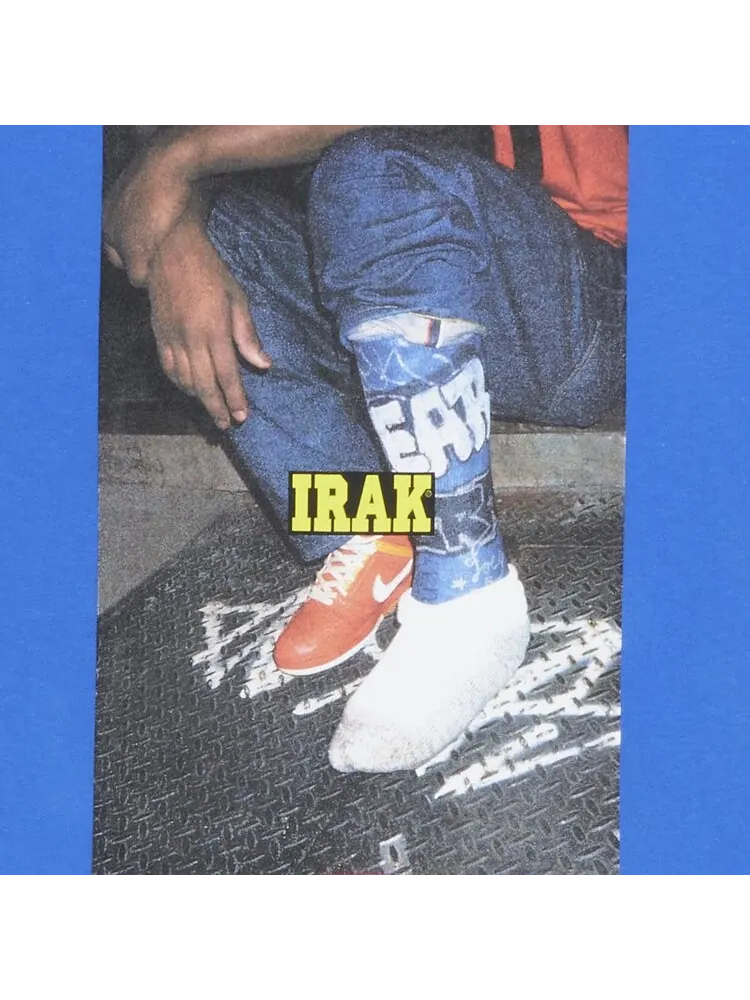 Футболка Supreme x IRAK Cast Tee 'Royal' — изображение 3 из 3, синий