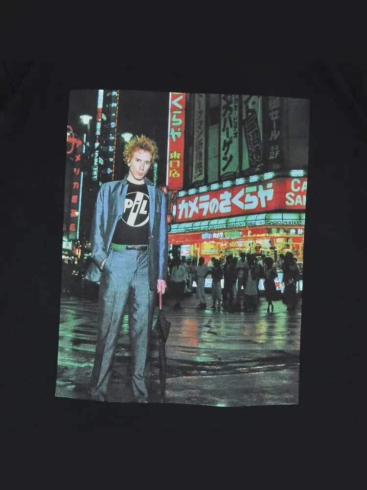 Футболка Supreme x PiL Live In Tokyo Tee 'Black' — изображение 3 из 3, черный