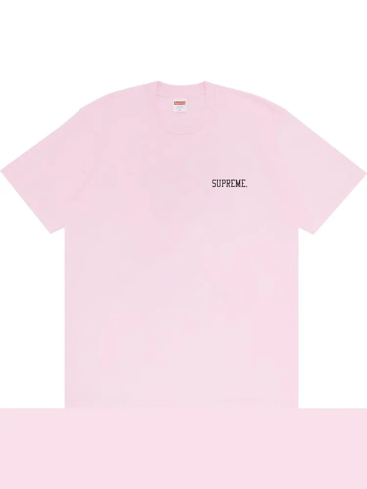 Футболка Supreme Greta Tee 'Light Pink' — изображение 1 из 2, розовый