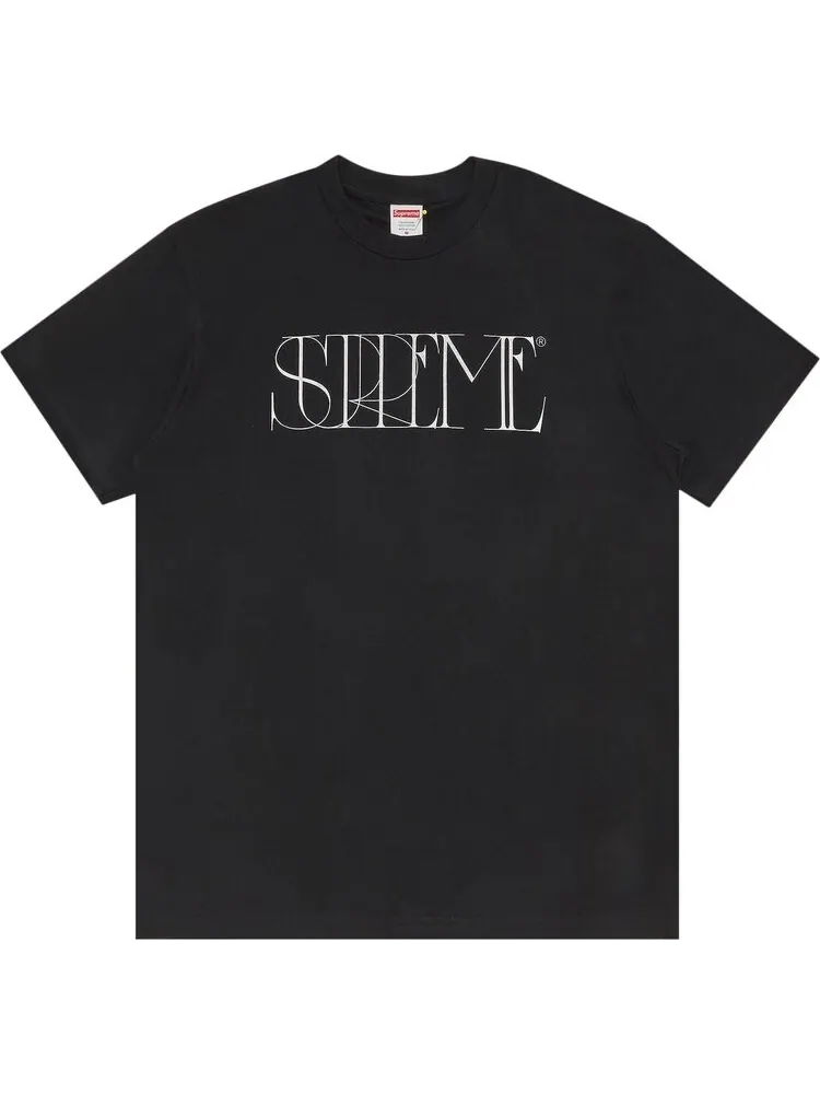 Футболка Supreme Trademark Tee 'Black' — изображение 1 из 3, черный