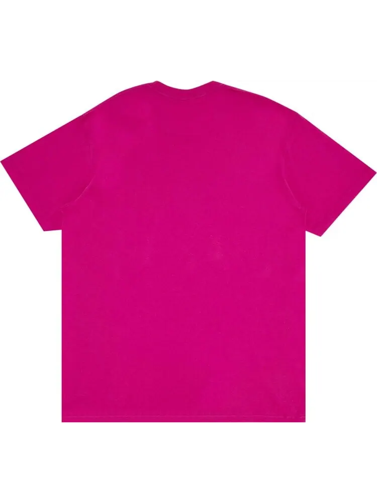 Футболка Supreme Trademark Tee 'Magenta' — изображение 2 из 3, розовый