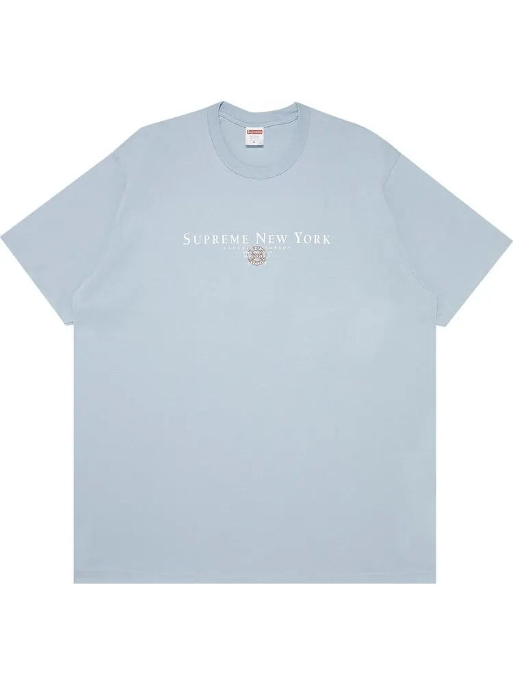 Футболка Supreme Tradition Tee 'Dusty Blue' — изображение 1 из 3, синий