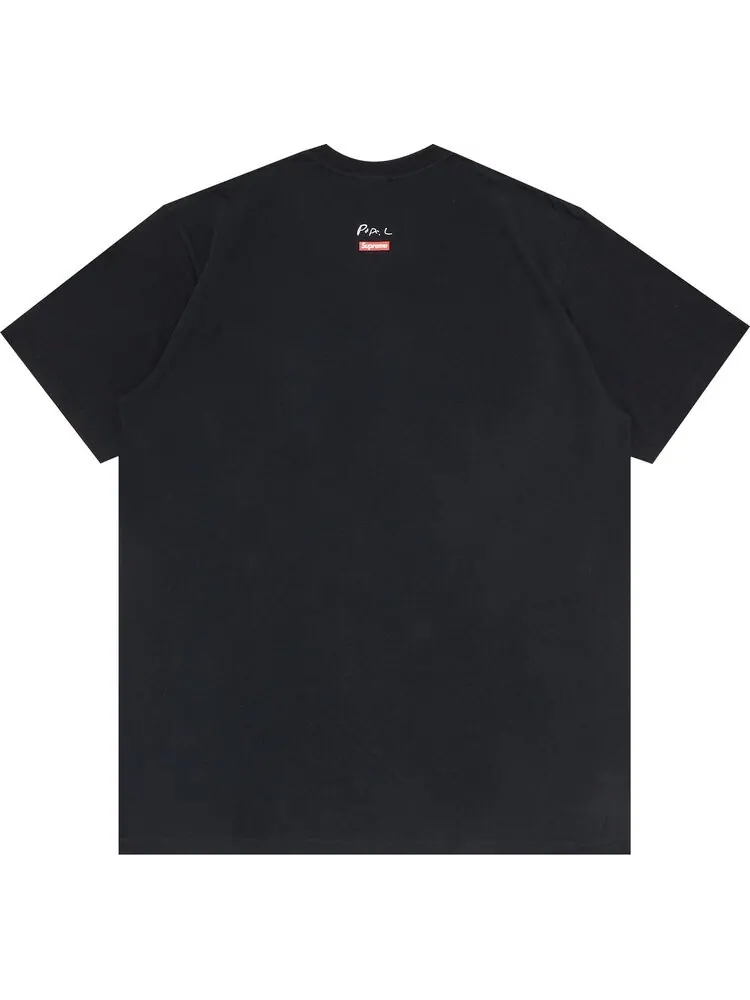 Футболка Supreme x Pope.L Training Crawl Tee 'Black' — изображение 2 из 3, черный