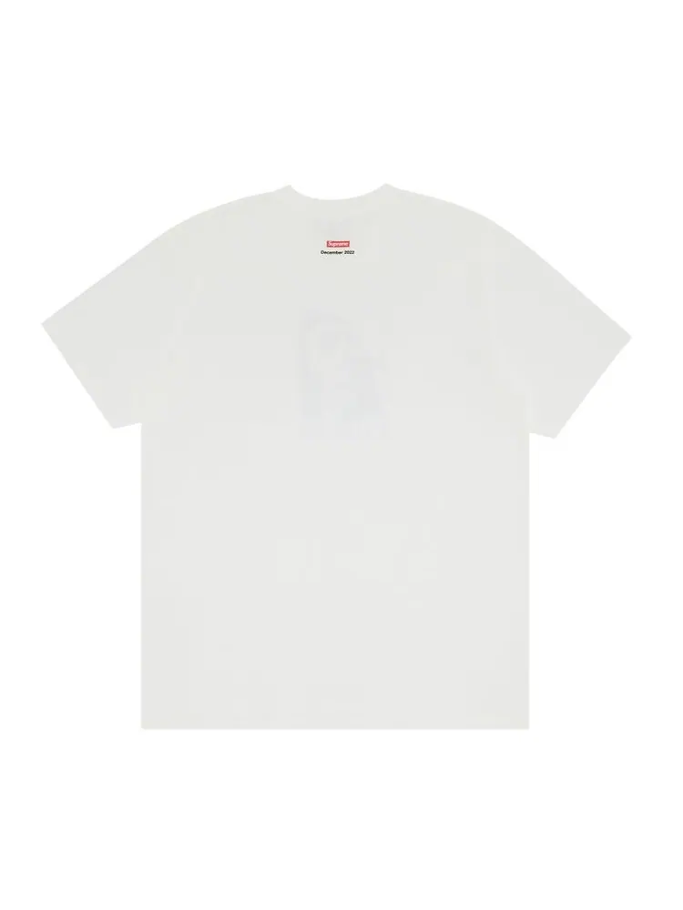 Футболка Supreme Cigarette Tee 'White' — изображение 2 из 3, белый