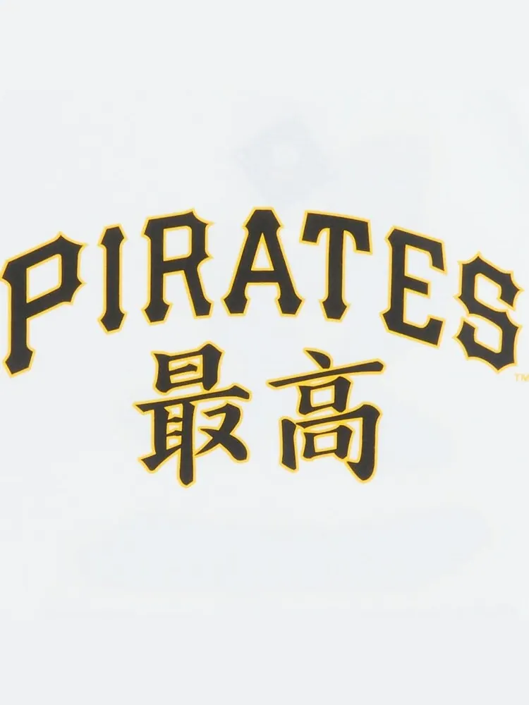 Футболка Supreme x MLB Kanji Teams Tee - Pirates 'White' — изображение 3 из 3, белый