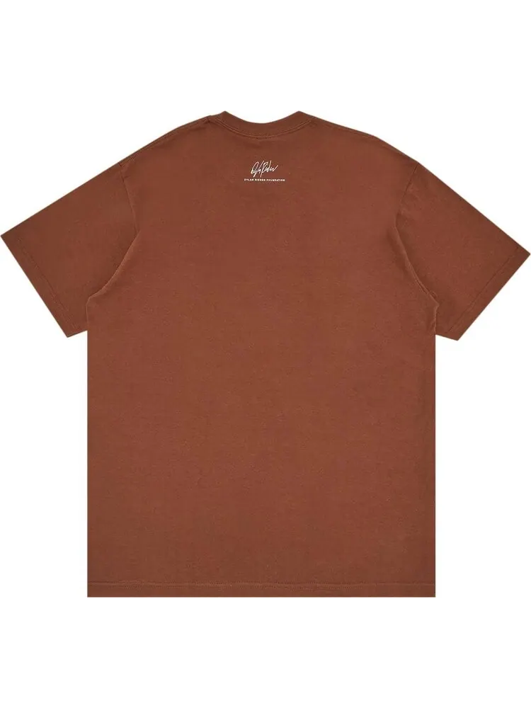 Футболка Supreme Dylan Tee 'Brown' — изображение 2 из 3, коричневый