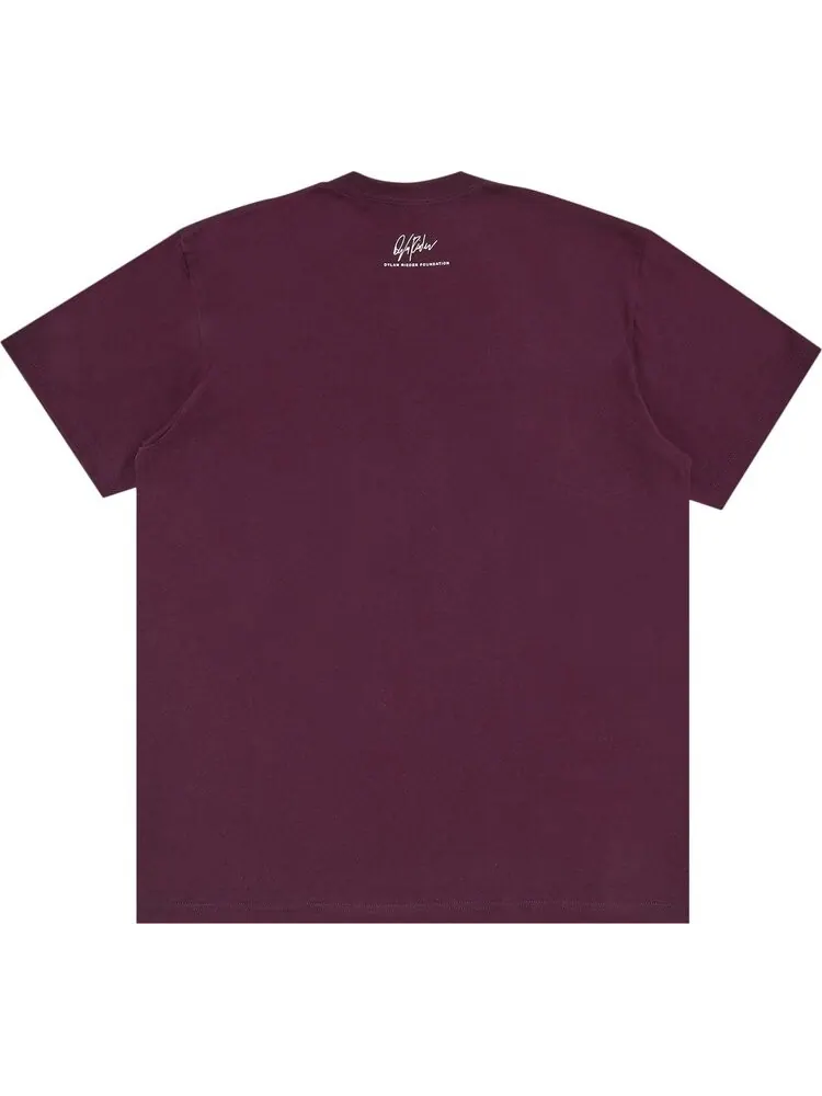 Футболка Supreme Dylan Tee 'Eggplant' — изображение 2 из 3, фиолетовый