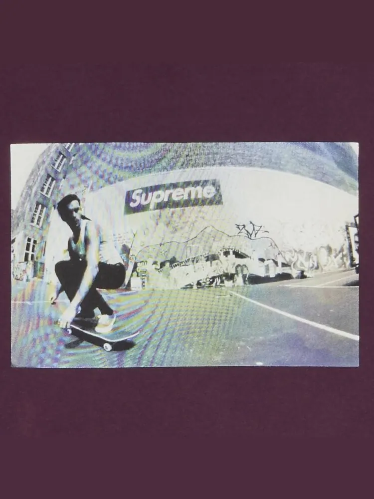 Футболка Supreme Dylan Tee 'Eggplant' — изображение 3 из 3, фиолетовый