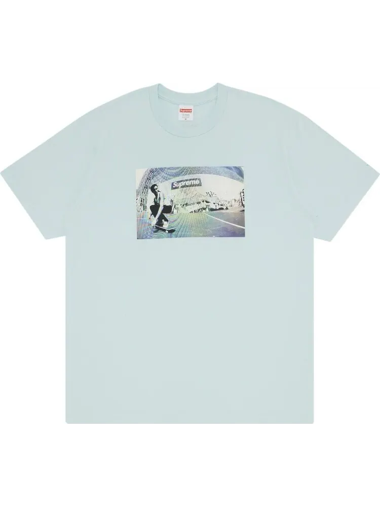 Футболка Supreme Dylan Tee 'Pale Blue' — изображение 1 из 3, синий