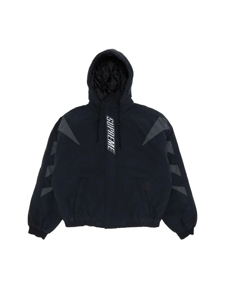 Куртка Supreme Wildcat Sideline Puffer 'Black' — изображение 1 из 3, черный