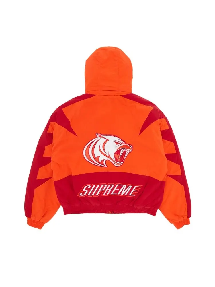 Куртка Supreme Wildcat Sideline Puffer 'Orange' — изображение 2 из 3, оранжевый
