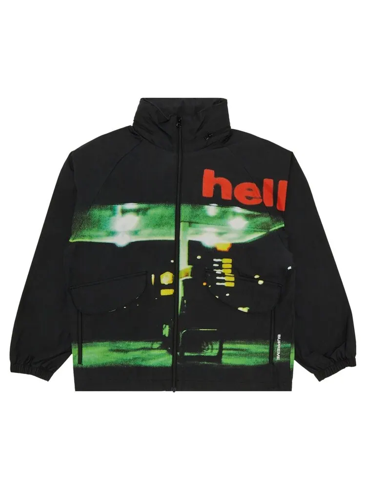 Куртка Supreme High Density Cotton Field 'Hell' — изображение 1 из 3, черный